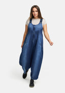 Hängselbyxor av premiumdenim 'Indiga'