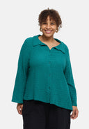 Blusa "Marella" – misto cotone, tessuto strutturato