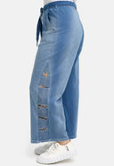 Calças Exclusivas Kekoo 'Denim'