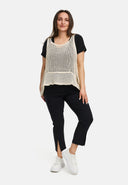 Kekoo Écharpe en tricot 'Cotton'