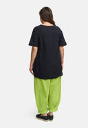 Longshirt línéadaigh i siléide balún 'Venti'