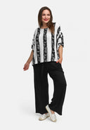 Túnica casual com mangas morcego 'Sovana'