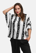 Túnica casual com mangas morcego 'Sovana'