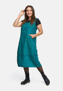 Klänning med elegant ballonsilhuett 'Velena'