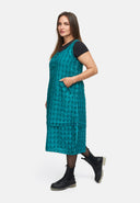 Klänning med elegant ballonsilhuett 'Velena'