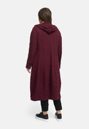 Übergangs-Mantel aus strukturiertem Viskose-Stretch 'Floréa'