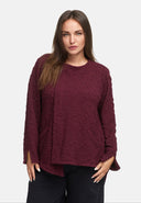 Jas asymmetrisch met rits 'Floréa'