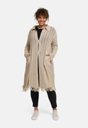 Cardigan Lungo 'Cotture' – Tocco Morbido, Taglio Elegante & Arieggiato