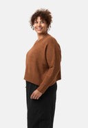 'Vella' knit sweater - soft premium knit with V-neck