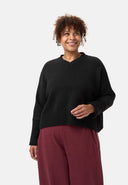 'Vella' knit sweater - soft premium knit with V-neck