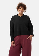 'Vella' knit sweater - soft premium knit with V-neck