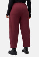 'Vigna' pantaloni – cotone elasticizzato strutturato e vestibilità confortevole