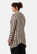 'Sienna' tunic - viscose-stretch, pointed hem