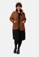 'Vella' knit cardigan - cotton blend with wool, relaxed fit