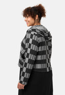 'Karina' jacket - soft viscose blend & short fit
