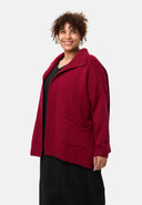 'Vella' knit cardigan - cotton blend with wool, relaxed fit