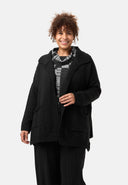 'Vella' knit cardigan - cotton blend with wool, relaxed fit