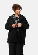 'Vella' knit cardigan - cotton blend with wool, relaxed fit