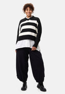 'Vella' knit sweater - casual oversized look with wool content