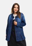 Giacca camicia in denim premium 'Indiga'