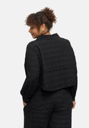 Giacca-camicia "Norina" – misto viscosa, corta
