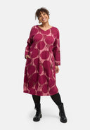 Vestido "Oria" – algodón elástico, línea A
