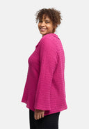 Blusa "Marella" – misto cotone, tessuto strutturato