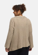 Blusa "Marella" – misto cotone, tessuto strutturato