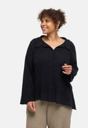Blusa "Marella" – misto cotone, tessuto strutturato