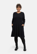 Vestito "Marella" – Misto cotone, linea a trapezio