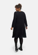 Vestito "Marella" – Misto cotone, linea a trapezio