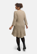 Vestito "Marella" – Misto cotone, linea a trapezio