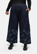 Pantaloni 'Nila' – Denim scuro, forma a palloncino