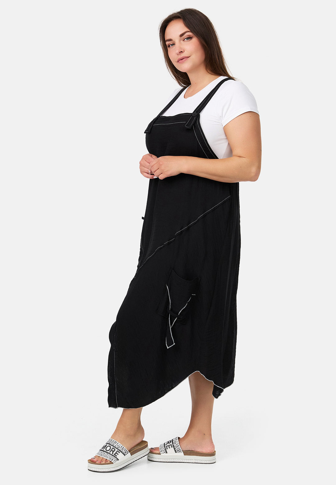 Kekoo Pinafore dress 'Lia' 