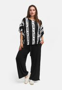 Casual tuniek met vleermuismouwen 'Sovana'