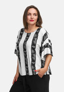 Casual tuniek met vleermuismouwen 'Sovana'