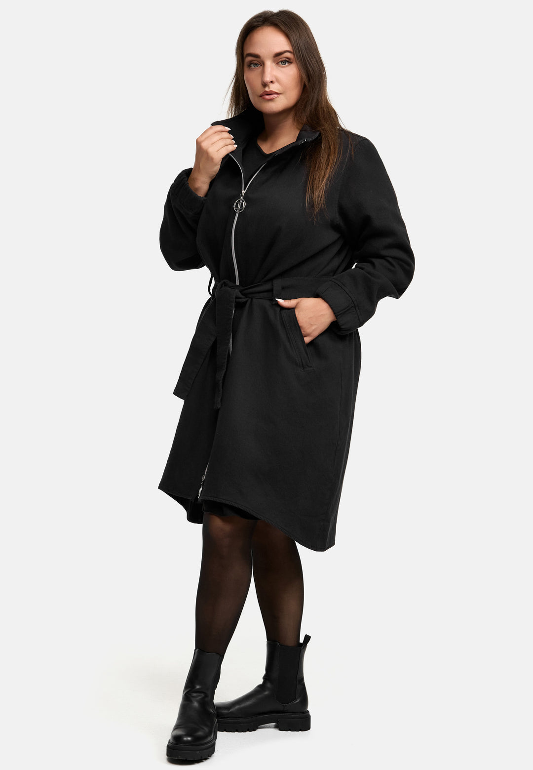 Kekoo Trench coat 'Velvet' 