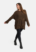 Gebreid shirt van puur katoen 'Cotona'