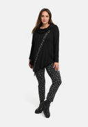 'Seriva' Túnica – Línea A con Cuello de Chal & Panel Diagonal