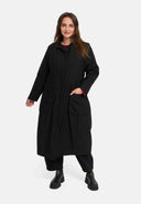 'Calina' Cappotto in Paracadute, con Fodera Interna, Linea ad A