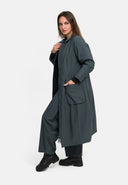 'Calina' Cappotto in Paracadute, con Fodera Interna, Linea ad A