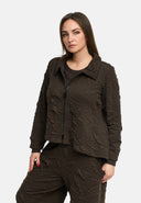 'Brunel' Jacka – cozy stretch, edel strukturerad & Skjortkrage