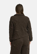 'Brunel' Jacka – cozy stretch, edel strukturerad & Skjortkrage