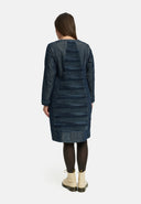 Gúna 'Noelle' – denim, lonrach & féile