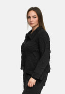 'Brunel' Jacka – cozy stretch, edel strukturerad & Skjortkrage