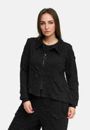 'Brunel' Jacka – cozy stretch, edel strukturerad & Skjortkrage