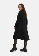 'Brunel' gúna – Muineál Cowl, ruathar taobhach & fad meánach