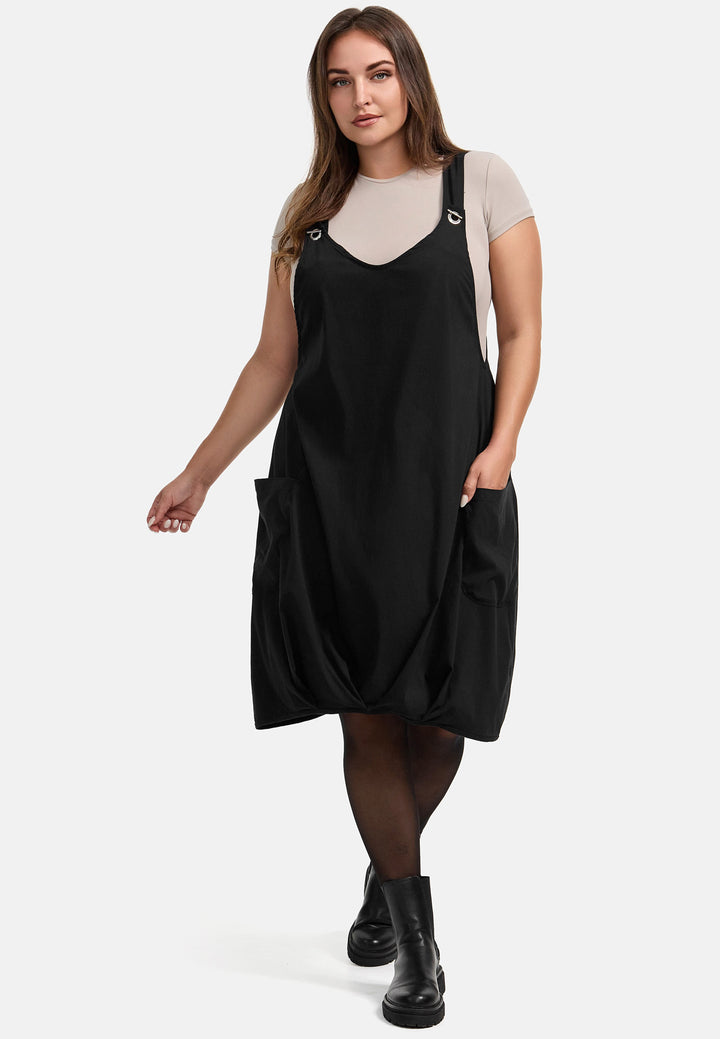 Kekoo Trägerkleid 'Luxe Noir'