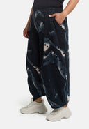 'Velisse' pantalón – stretch de algodón, forma globo