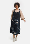 'Velisse' abito salopette – stretch di cotone, midi